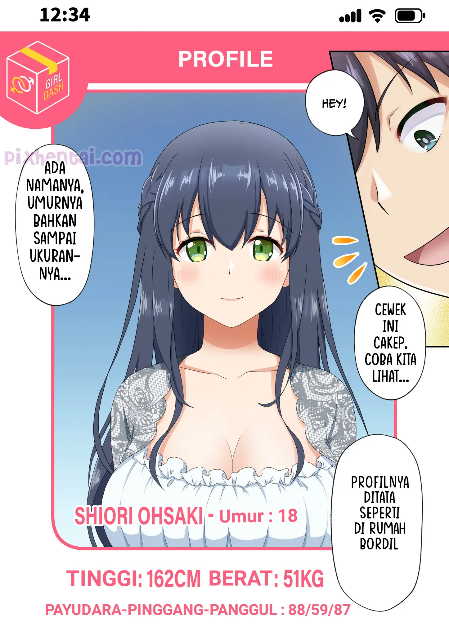 Komik hentai xxx manga sex bokep Girl Dash Hottie Delivery Service 5